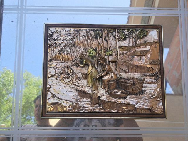 Cuadro relieve plata Arg 925