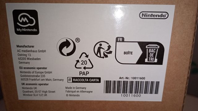 3 Pósteres My Nintendo - Metroid, Zelda, Mario