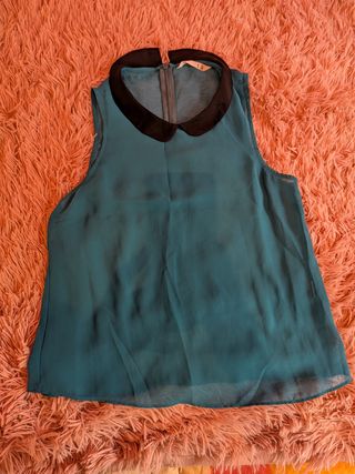 Blusa verde mujer