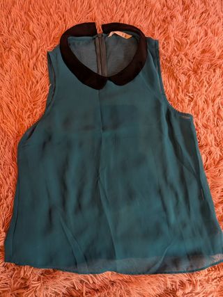 Blusa verde mujer