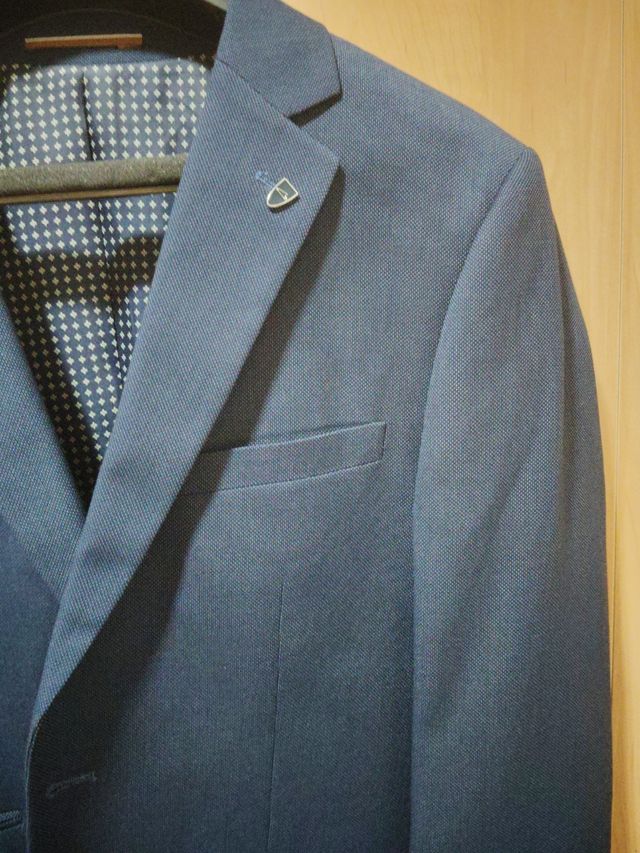 Chaqueta Boston azul - Talla juvenil