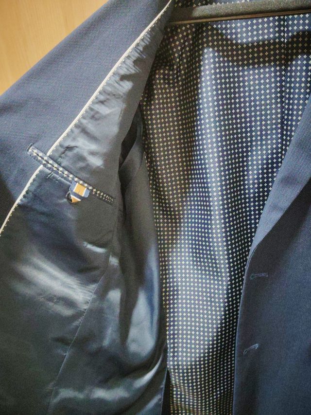 Chaqueta Boston azul - Talla juvenil