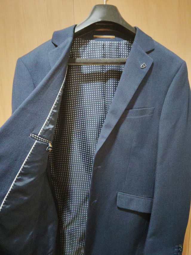 Chaqueta Boston azul - Talla juvenil