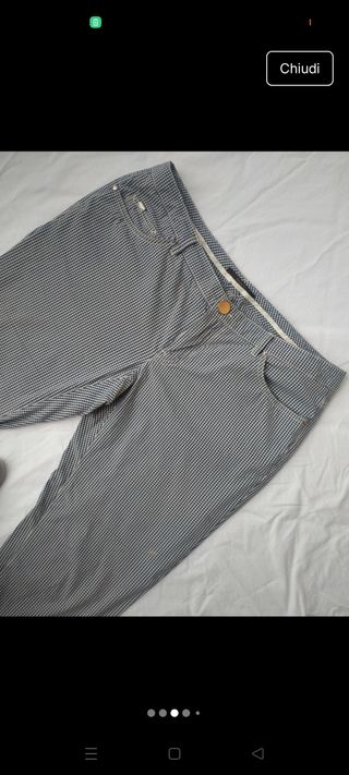 Pantalone fresco cotone seventy donna