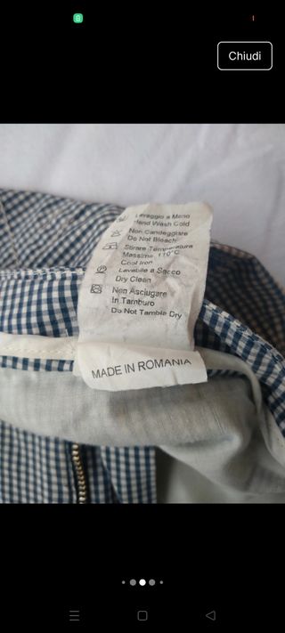 Pantalone fresco cotone seventy donna