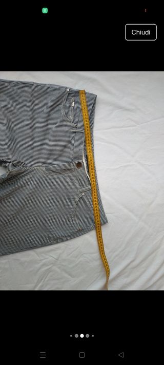 Pantalone fresco cotone seventy donna