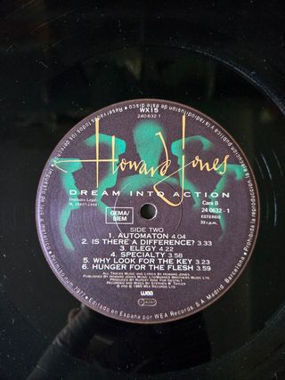 Vinilo Howard Jones - Dream into Action