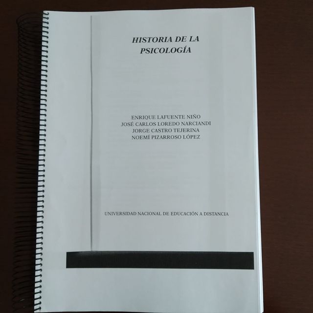 Historia de la Psicología