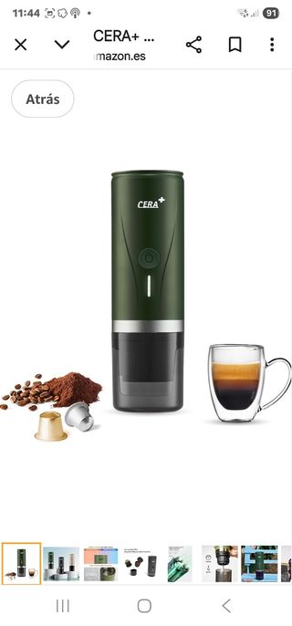 Cafetera Espresso Portátil Cera+