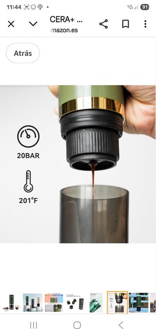 Cafetera Espresso Portátil Cera+