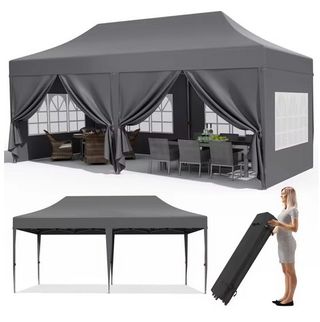Carpa Plegable 3x6m Negra