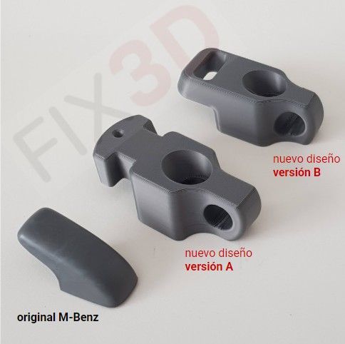 Colgador interior Mercedes Vito W638 (kit 4uds)