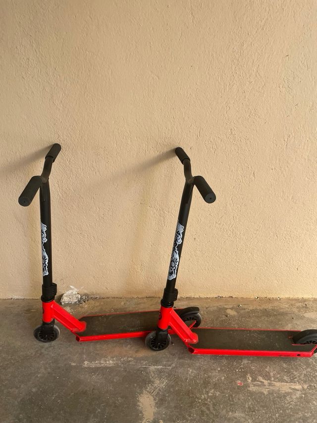 2 Patinetes Stunt Rojo