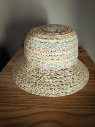 Sombrero paja multicolor niña
Detalles brillantes
