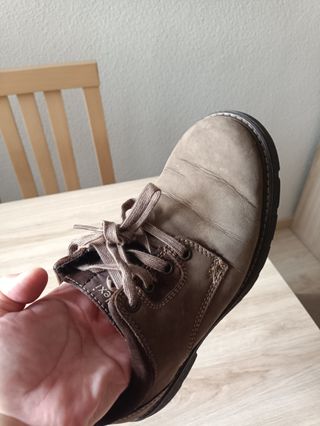 Zapatos de piel T 40