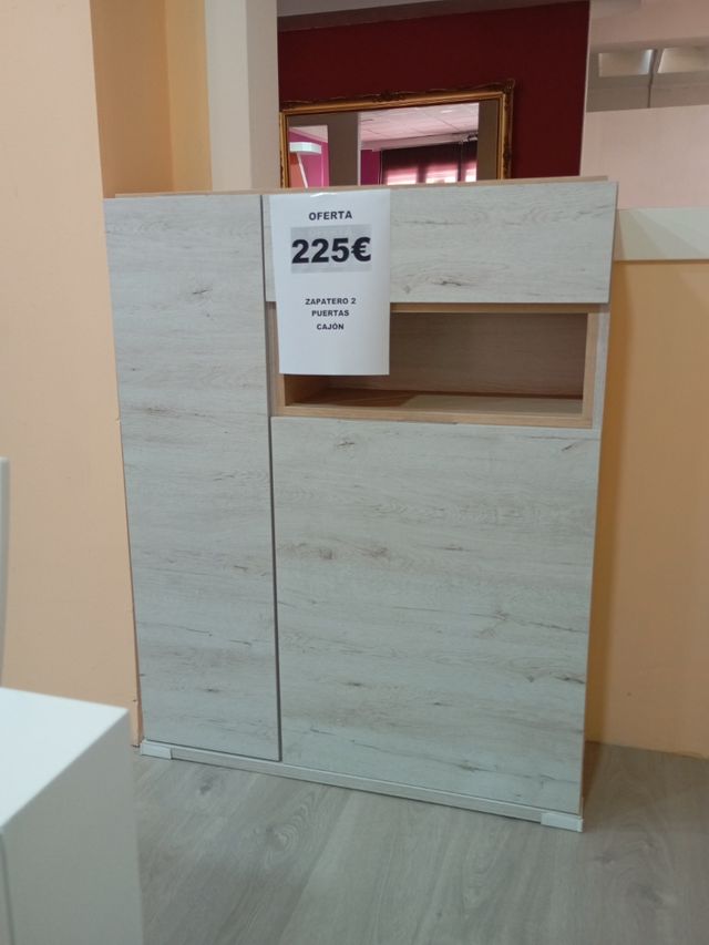 Zapatero 2 puertas & cajón