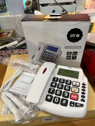 Teléfono fijo SPC Comfort Volume 2 blanco