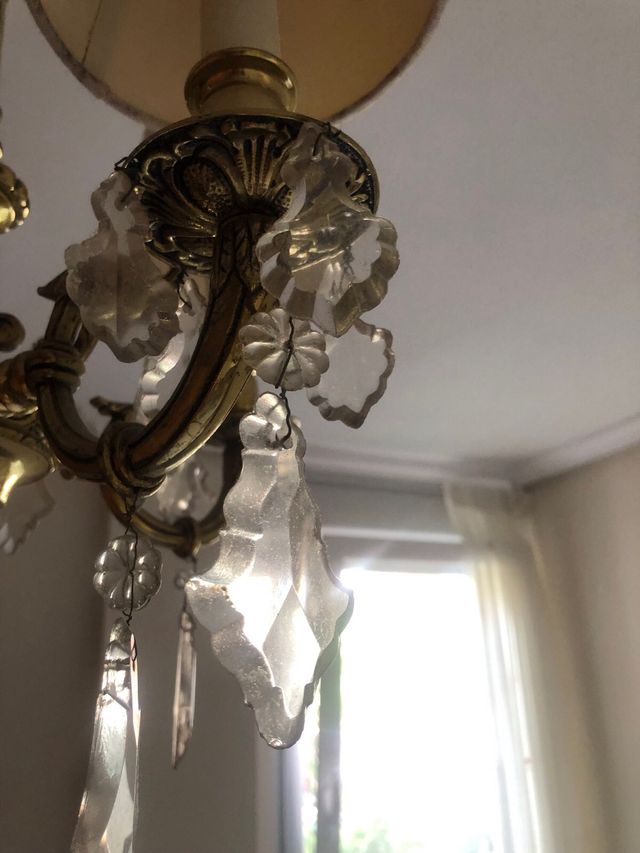 Lámpara techo vintage 4 luces