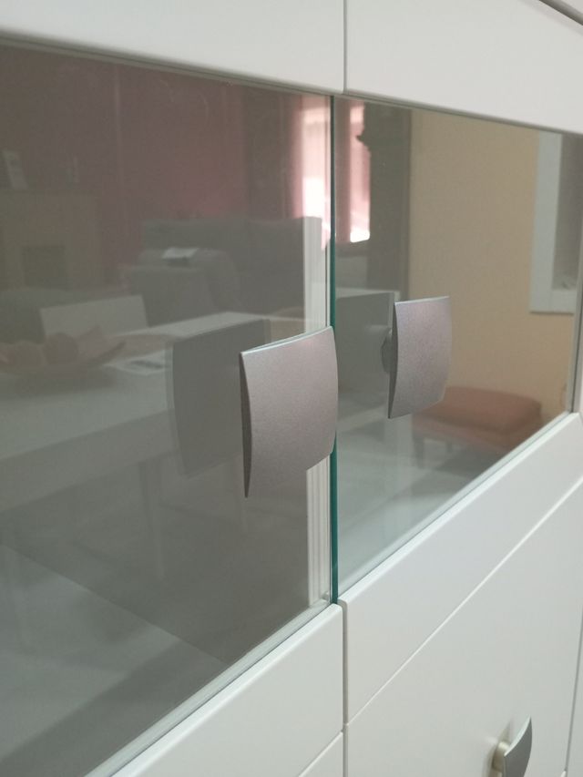 Mueble salón blanco - 2 piezas