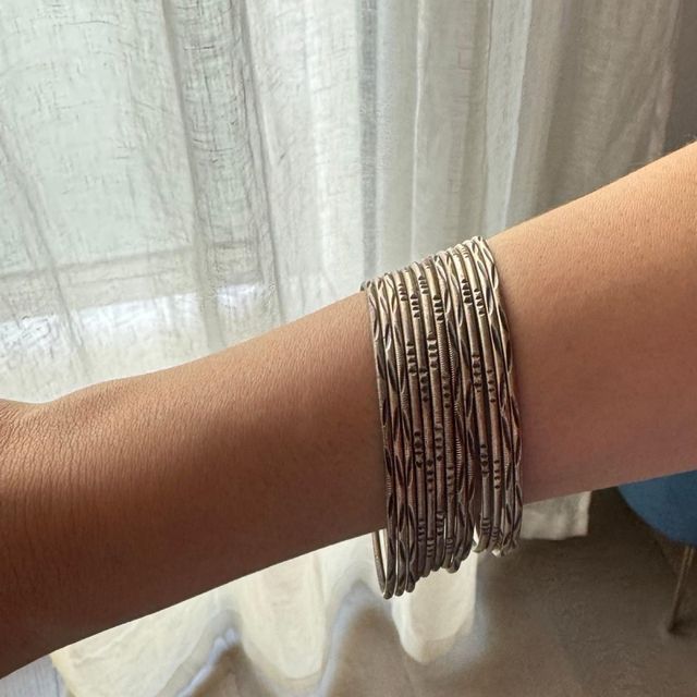 13 Braccialetti Argento Boho