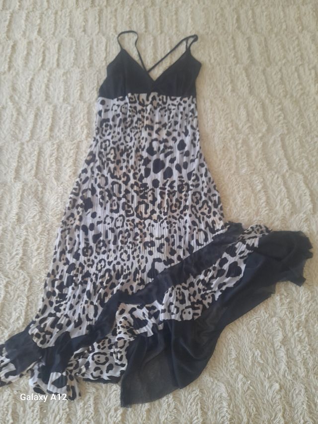 Vestido estampado animal verano