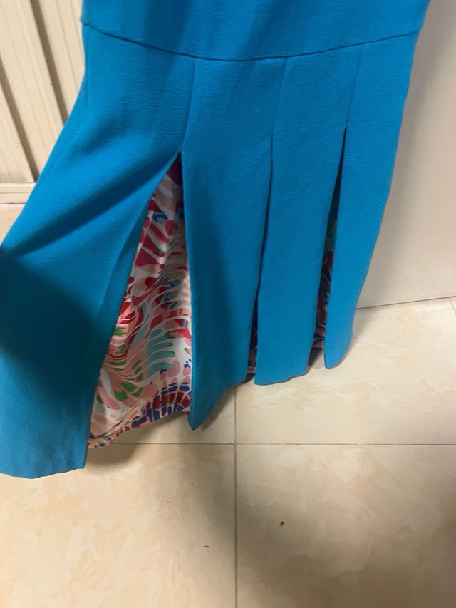 Vestido Kling turquesa talla XS