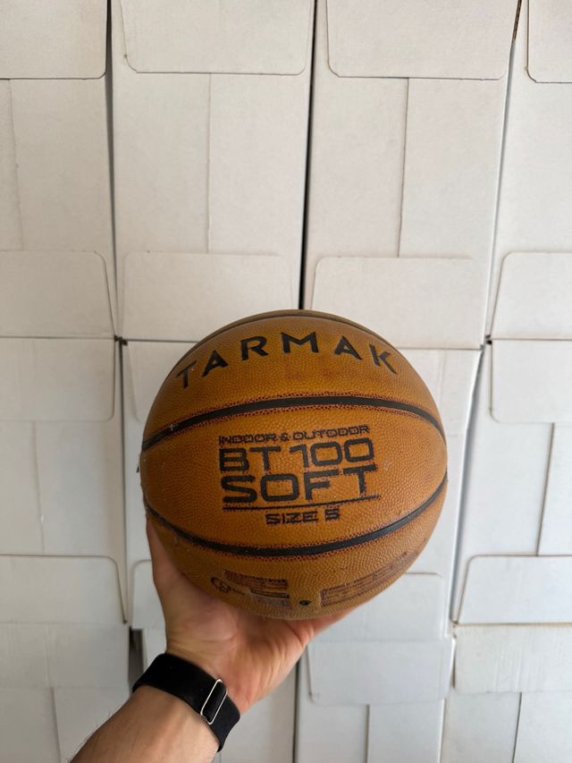 Balón baloncesto Tarmak BT100 Soft talla 5