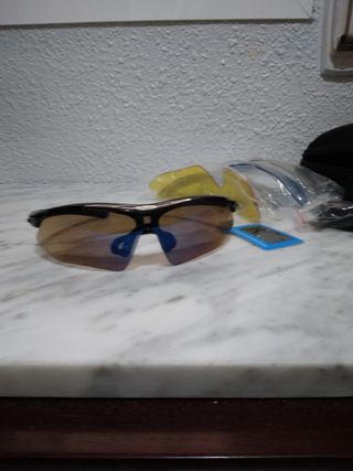 Gafas ciclismo con 5 lentes intercambiables