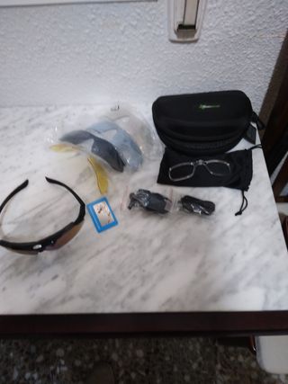 Gafas ciclismo con 5 lentes intercambiables
