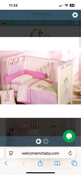 Cuna bebé princesa - Cuna infantil