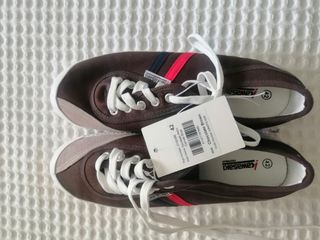 Zapatillas Kawasaki marrón-beige 42