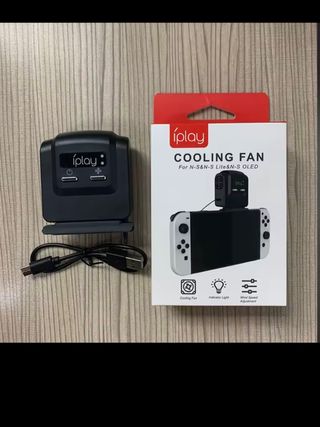 Ventilador iPlay para N.Switch/OLED también.