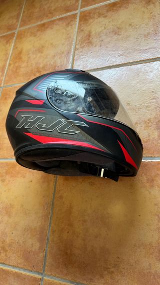 Casco HJC CS-15 Negro/Rojo - Talla L