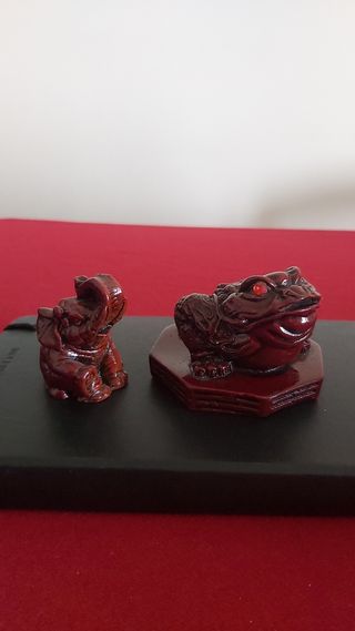 2 Portafortuna: Elefante e Rana