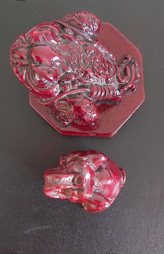 2 Portafortuna: Elefante e Rana