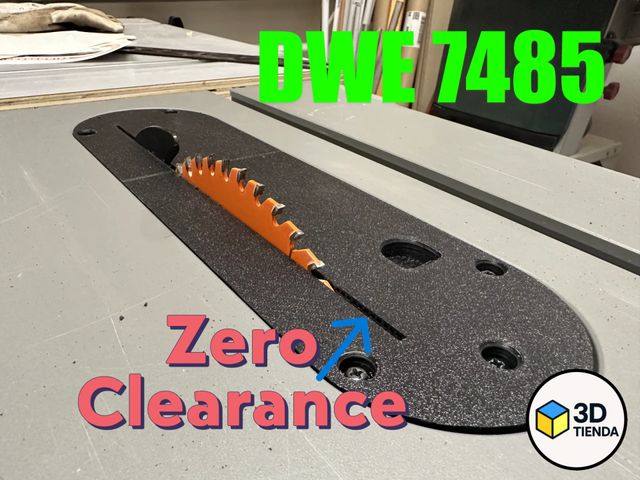 Inserto di apertura zero per sega da tavolo DeWalt