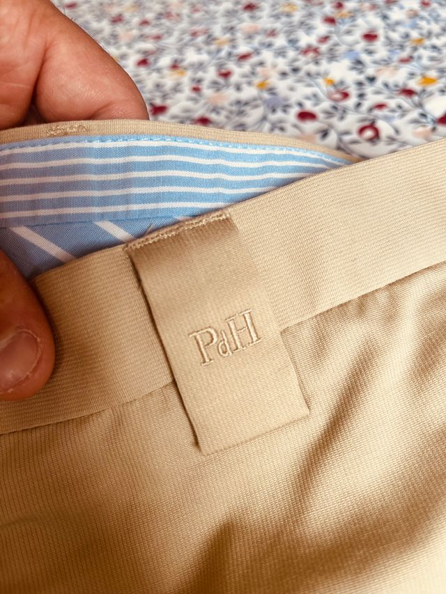 Pantalón beige Pedro del Hierro hombre