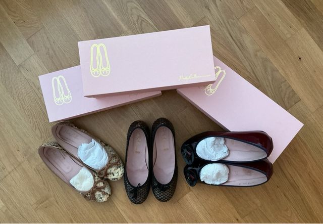 3 pares bailarinas Pretty Ballerinas