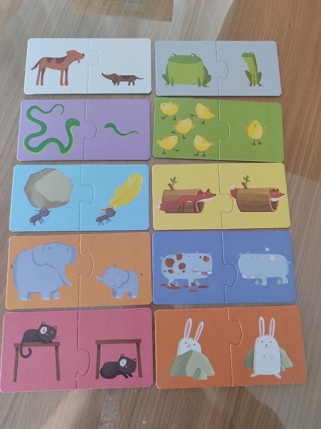 Pack - Huevos encajables Tomy bebé y dos puzzles