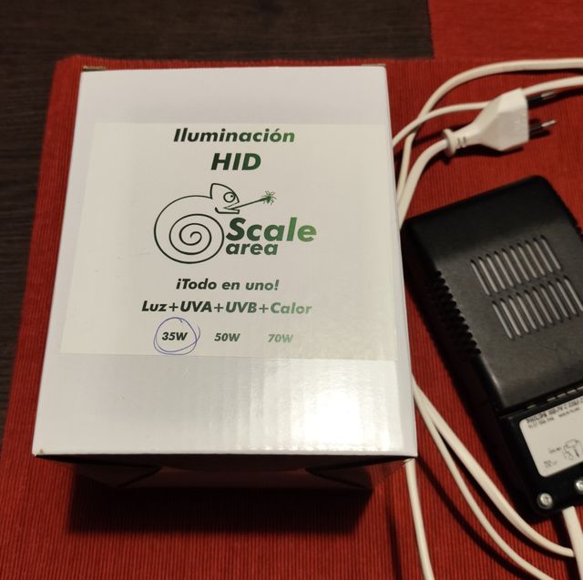 Squadra illuminazione terrario HID 50W