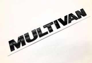 EMBLEMA LOGO TRASERO NEGRO VOLKWAGEN MULTIVAN