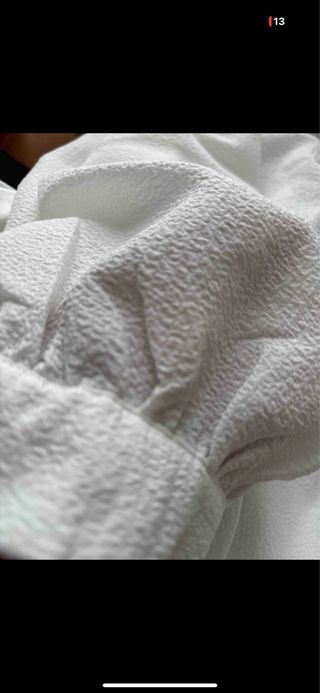 Blusa blanca oversize