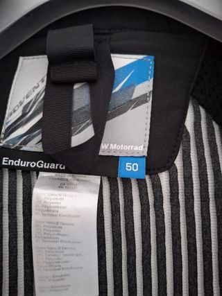 Chaqueta moto BMW enduro. 