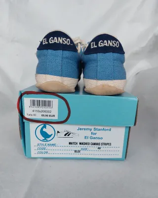Zapatillas El Ganso - Azul - Talla 40
