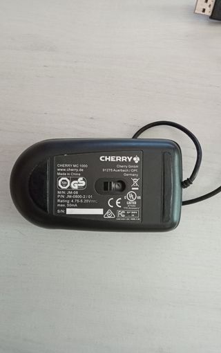 Ratón CHERRY - Negro