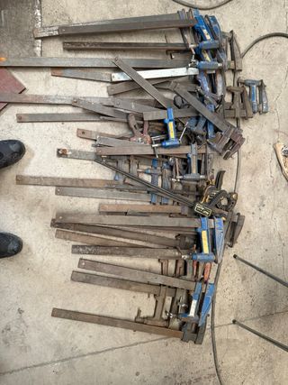 Lote de 41 sargentos de soldador – varios tamaños