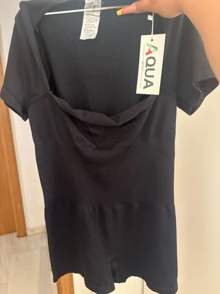 Mono reductor AQUA sport blanco y negro - M/L