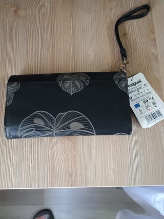 Monedero Desigual negro - nuevo