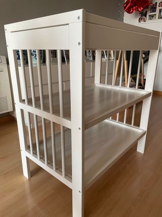 Cambiador bebé Ikea Gulliver blanco