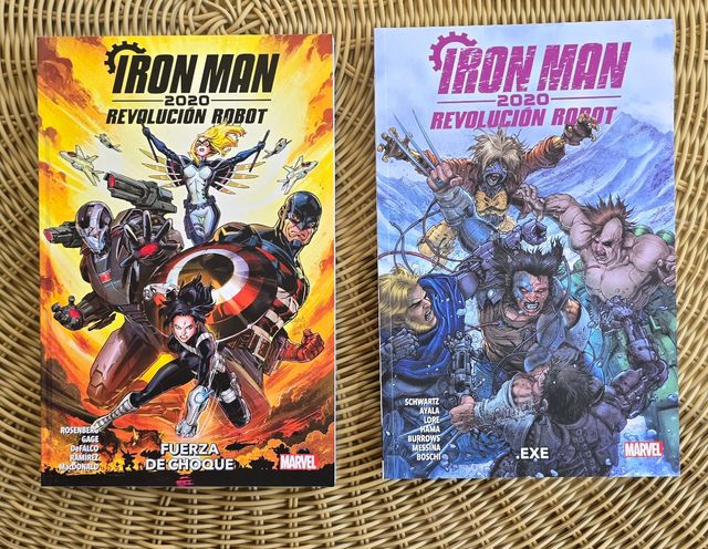 IRON MAN REVOLUCIÓN 2 TOMOS, VERTICE, PANINI 